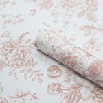 Afternoon Tea Flower Wrapping Paper coffee
