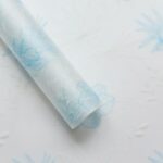 Summer Wrapping Floral Wrapping Paper blue
