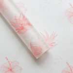 Summer Wrapping Floral Wrapping Paper pink