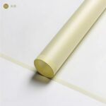 Magic Edge Matte Flower Wrapping Paper light yellow