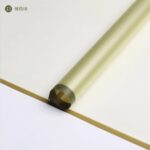 Magic Edge Matte Flower Wrapping Paper olive green