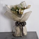 Magic Edge Matte Flower Wrapping Paper bouquet