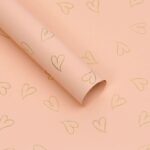 Sweetheart Bouquet Wrapping Paper bean paste