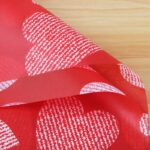 Dream Heart Bouquet Wrapping Paper red