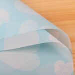 Dream Heart Bouquet Wrapping Paper blue
