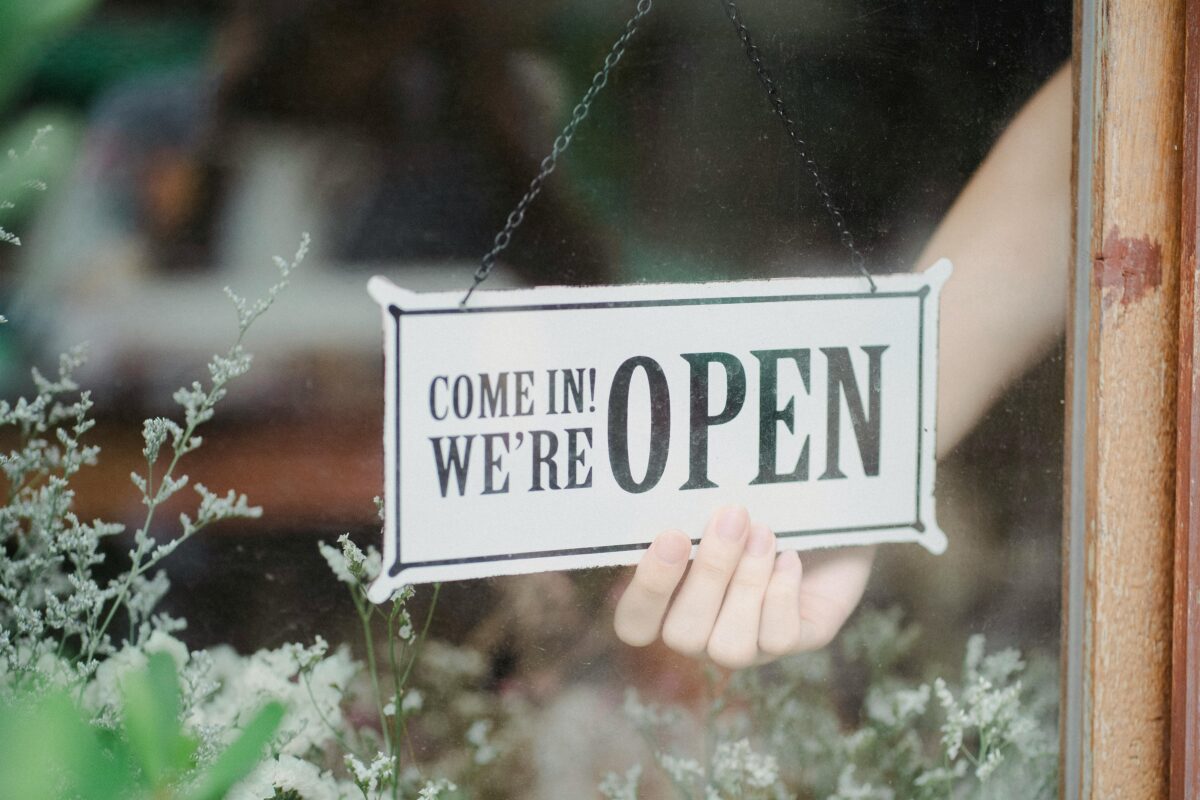Flower shops currently operating