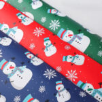 Christmas bouquet wrapping paper