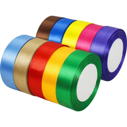 satin ribbon 2.5cm flower wrapping