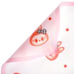 LABUBU bow-knot bouquet wrapping paper pink