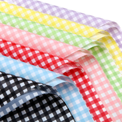 Youthful Plaid Korean Paper information