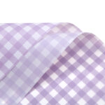 Youthful Plaid Korean Paper purple