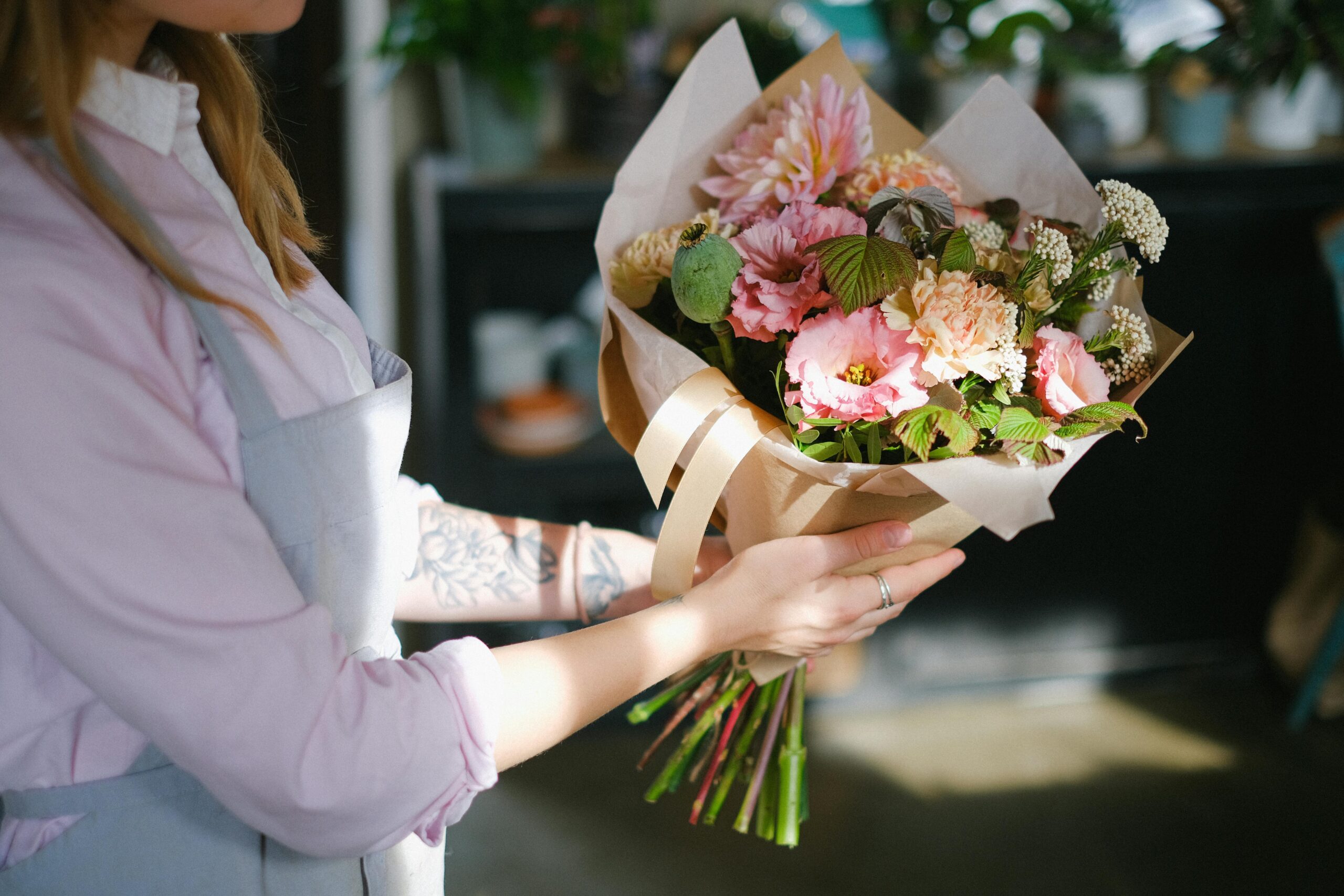 Flower packaging