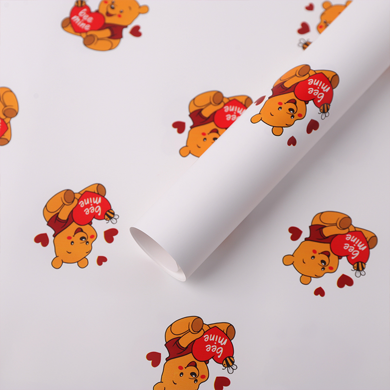 Winie Pooh Wrapping Paper white Winie Pooh Wrapping Paper white