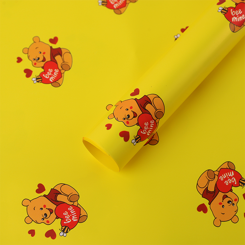 Winie Pooh Wrapping Paper yellow Winie Pooh Wrapping Paper yellow