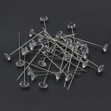 Acrylic Diamond Bouquet Positioning Pin