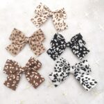 Leopard Print Bow