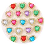 Bouquet Decoration Heart-Shaped Gemstone color information