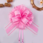 Christmas Gift Decorative Ribbon Flowers pink