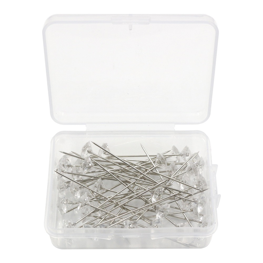 Acrylic Diamond Bouquet Positioning Pin display (6*38mm) Acrylic Diamond Bouquet Positioning Pin display (6*38mm)