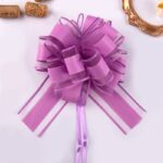 Christmas Gift Decorative Ribbon Flowers rose purple