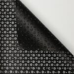 Floral Hollow Wrapping Paper black