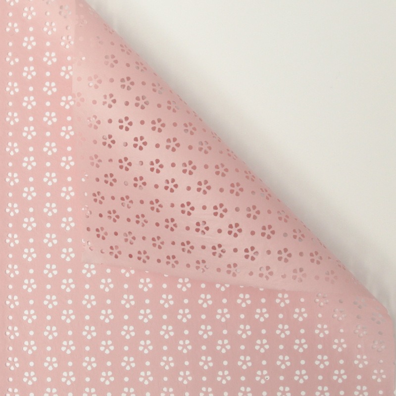 Floral Hollow Wrapping Paper pink Floral Hollow Wrapping Paper pink