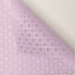 Floral Hollow Wrapping Paper purple