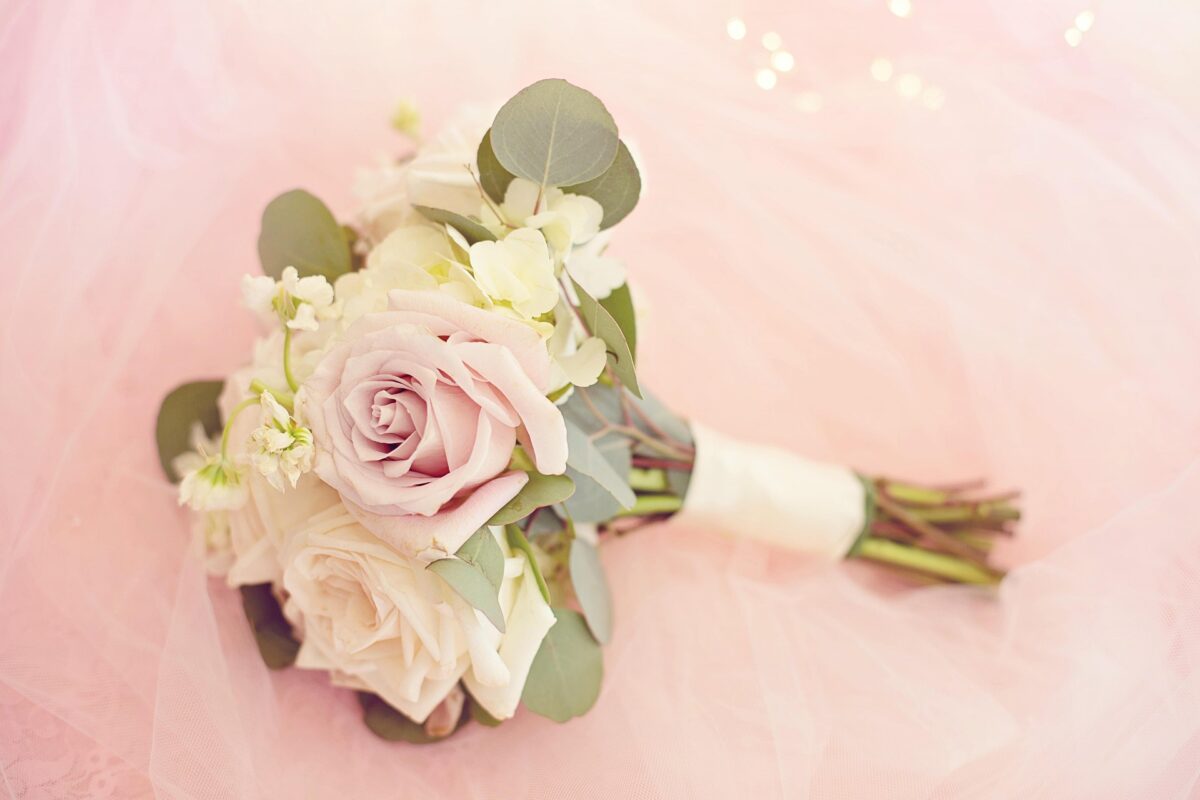 floral tape bouquet